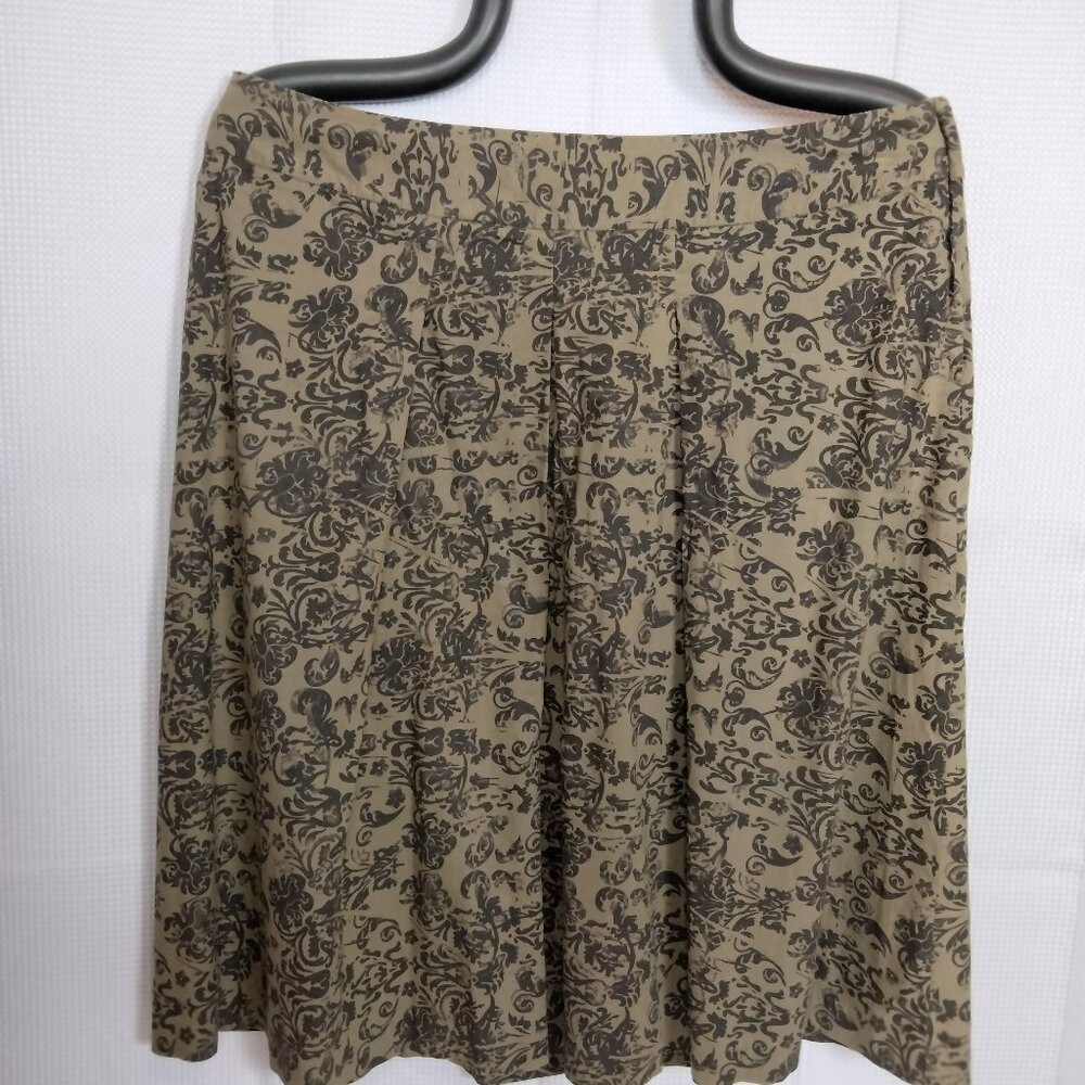 Cato  Skirt Plus Size 20W Black & Dark Tan